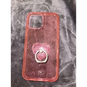 Velvet Caviar Phone Case - 12 Pro Max - Pink Stardust Glitter + Phone Grip